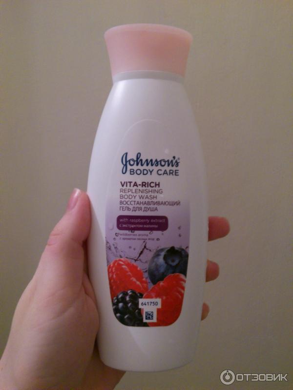 Восстанавливающий гель для душа Johnson's Body Care Vita-Rich фото