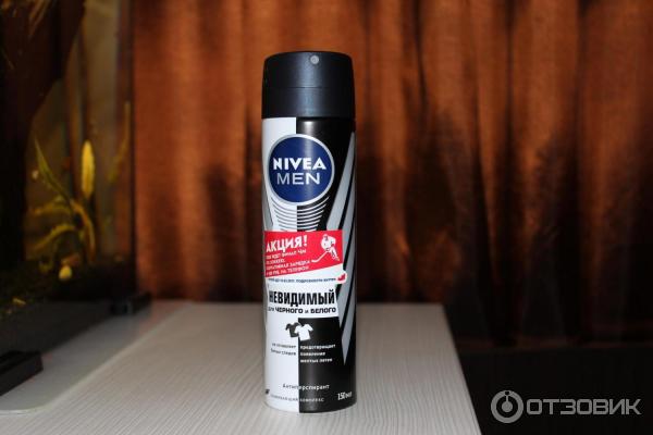 Дезодорант-антиперспирант мужской Nivea Men Невидимый для черного и белого