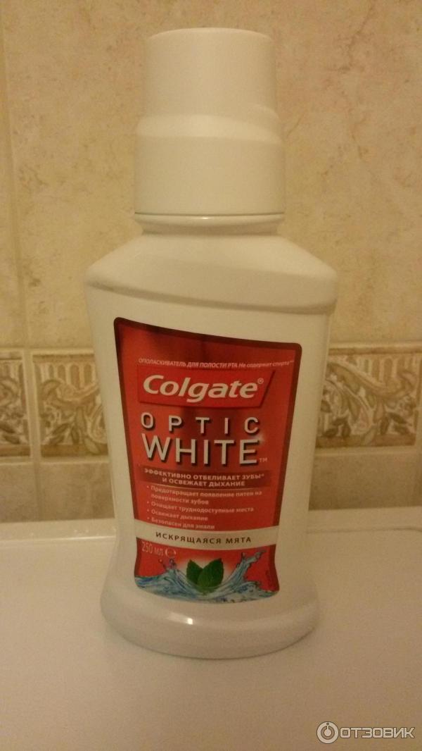 Ополаскиватель для полости рта Colgate Optic White фото