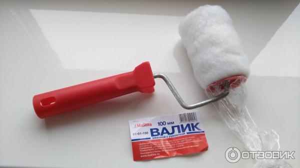 Отзыв о Малярный валик Malins | С мехового валика сильно "лезет" ворс