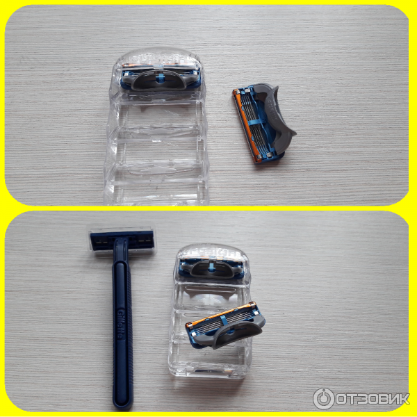 Сменные лезвия Gillette Fusion фото