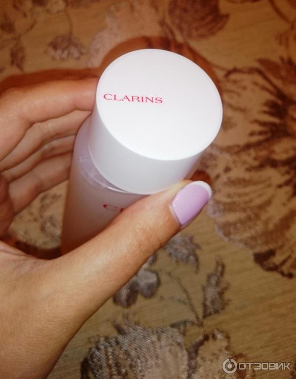 Тонизирующий лосьон Clarins с ромашкой для сухой и нормальной кожи фото