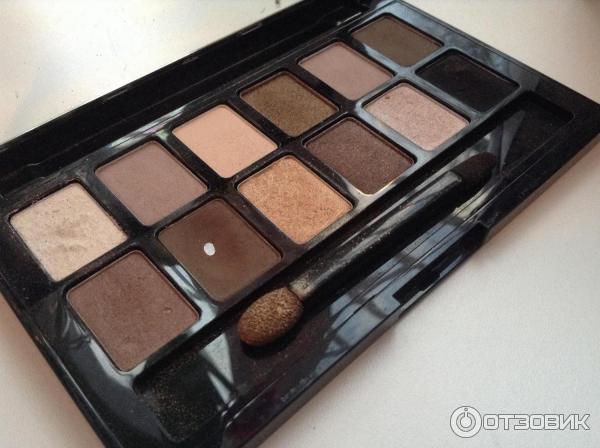 Палетка теней Maybelline The Nudes eyeshadow palette фото