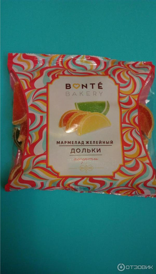 Мармелад желейный Bonte Bakery Дольки ассорти фото