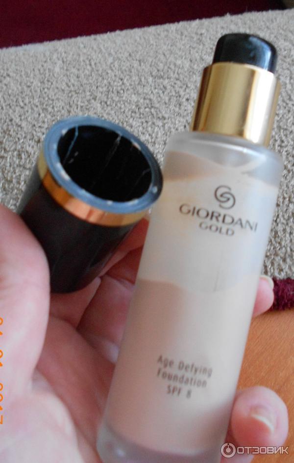 Тональная основа Oriflame Giordani Gold Антивозрастная фото