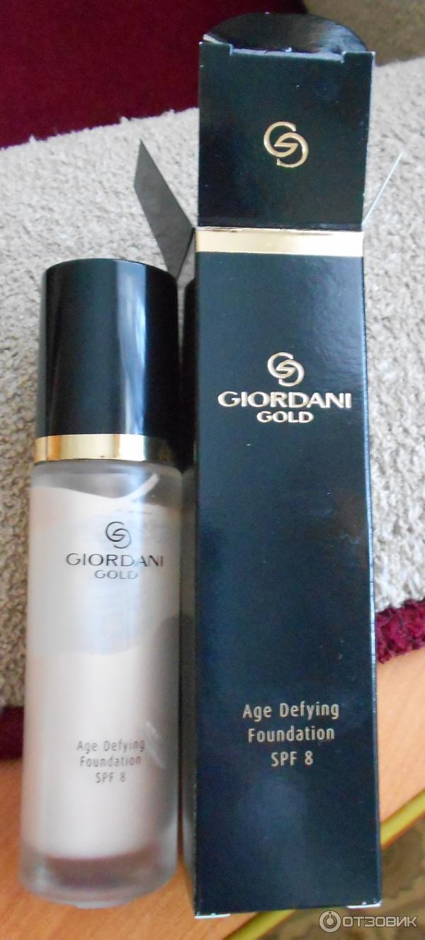 Тональная основа Oriflame Giordani Gold Антивозрастная фото