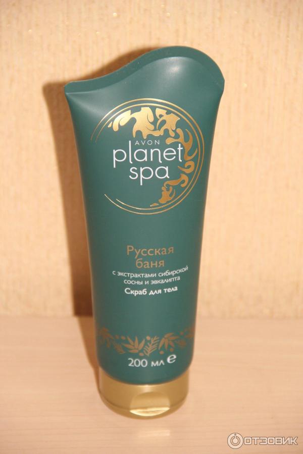 Скраб для тела Avon Planet spa Русская баня фото