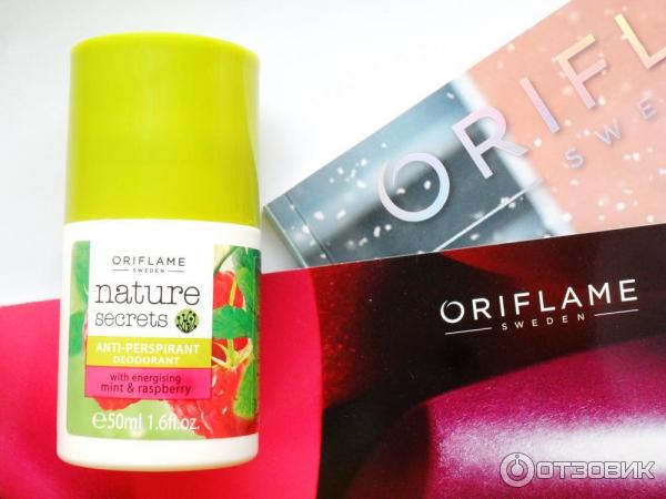 Дезодорант-антиперспирант Oriflame Малина и мята