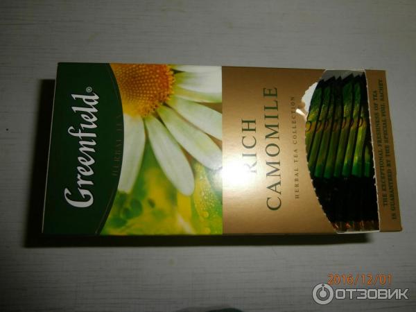 Чай Greenfield Rich Camomile фото