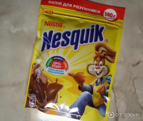 Какао Nestle Nesquik Opti-Start фото