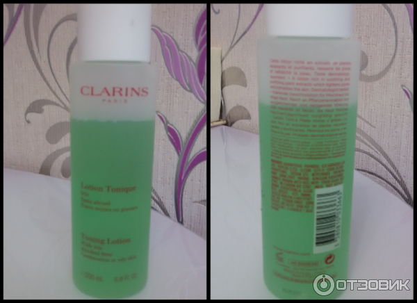 Тоник Clarins Toning Lotion With Iris фото