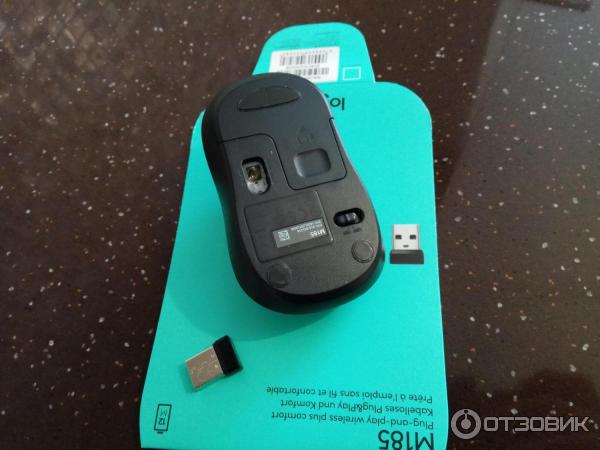 Беспроводная мышь Logitech M185 фото