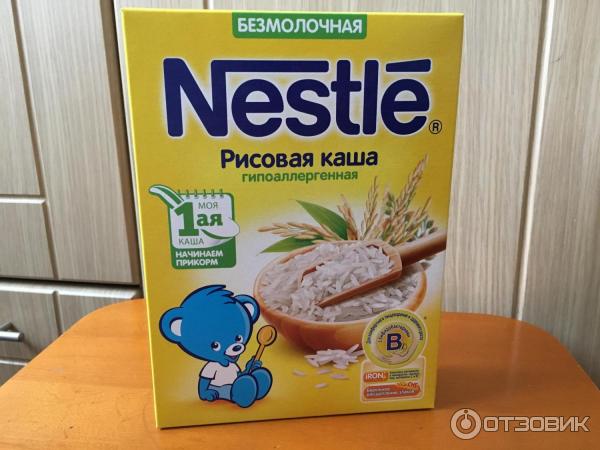 Сухие безмолочные каши Nestle Первая ступень фото