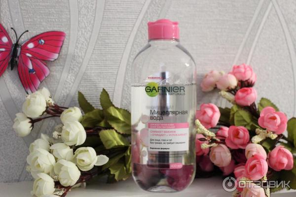 Мицеллярная вода для снятия макияжа с глаз Garnier фото