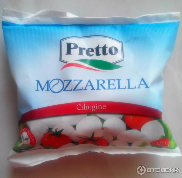 Сыр Pretto mozzarella фото