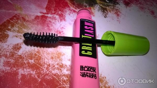 Тушь для ресниц Maybelline New York Great Lash Blackest Black Mascara фото