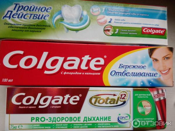 Зубная паста Colgate фото