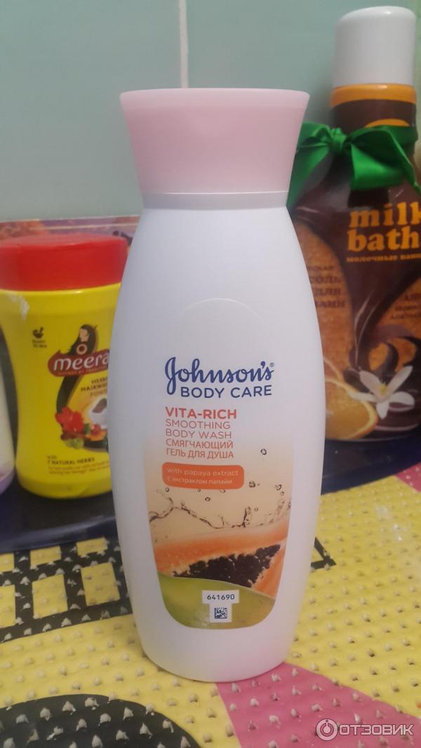 Гель для душа Johnson's Body Care смягчающий Vita-Rich фото