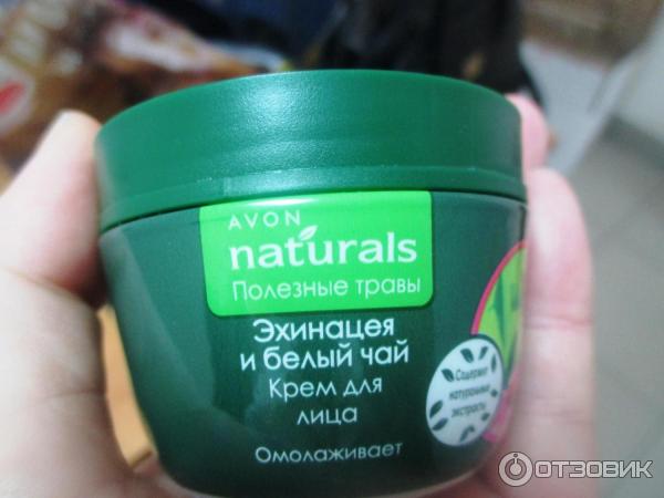 Крем для лица Avon Naturals Herbal Эхинацея и белый чай фото