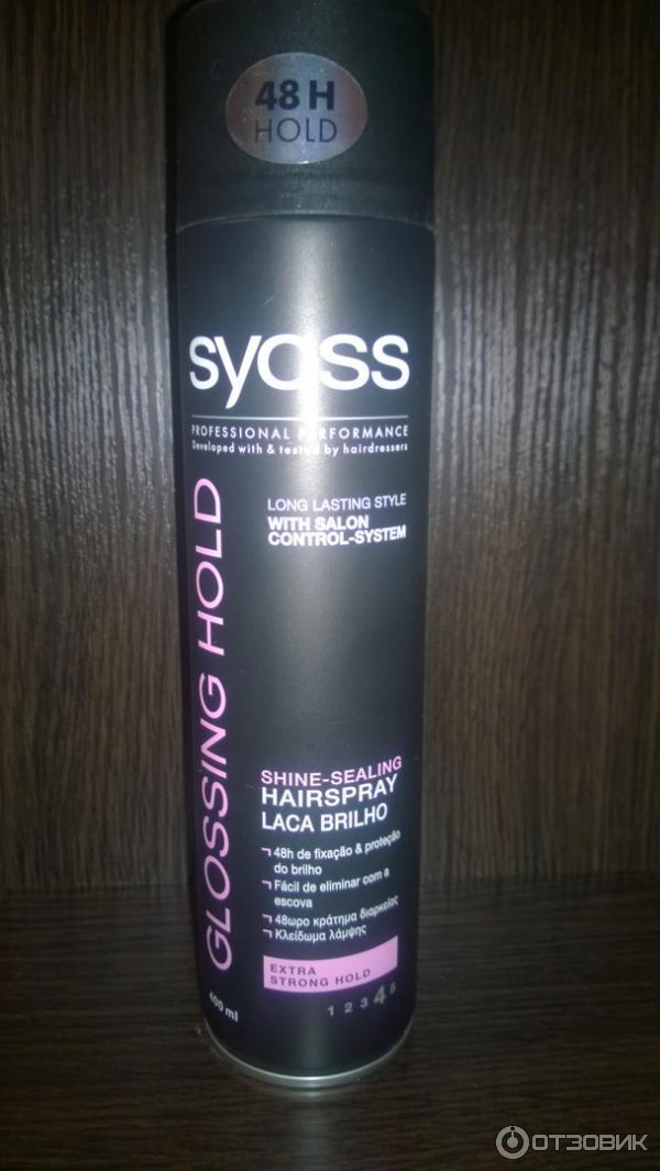 Лак для волос Syoss Glossing Hold фото