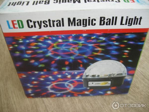 Светодиодный диско-шар MAGIC BALL LED CRYSTAL фото