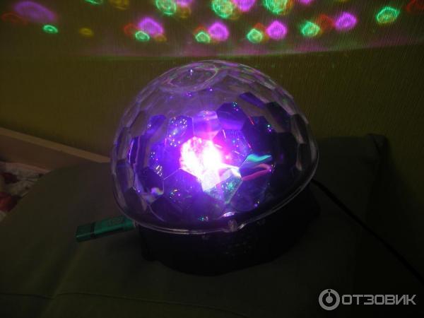 Светодиодный диско-шар MAGIC BALL LED CRYSTAL фото