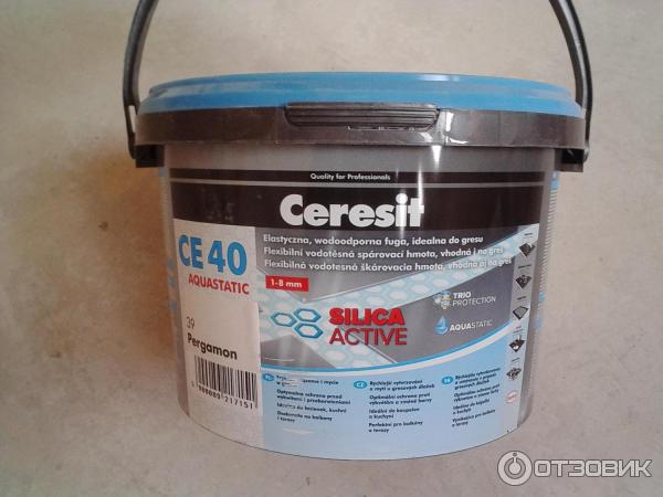 Ceresit CE 40 Aquastatic Silca Active