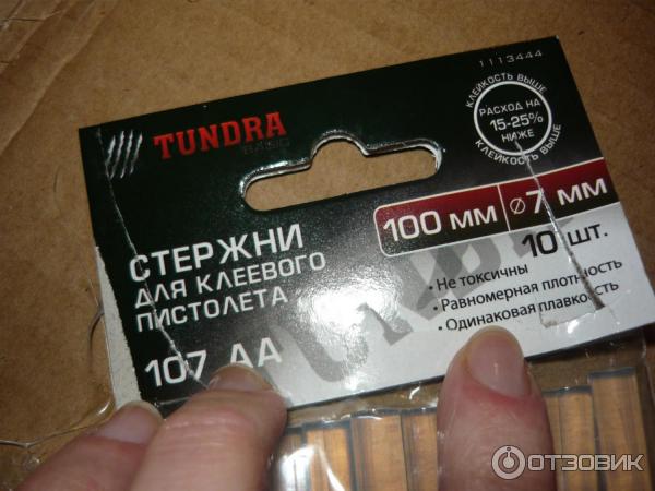 Стержни клеевые Tundra Basic фото