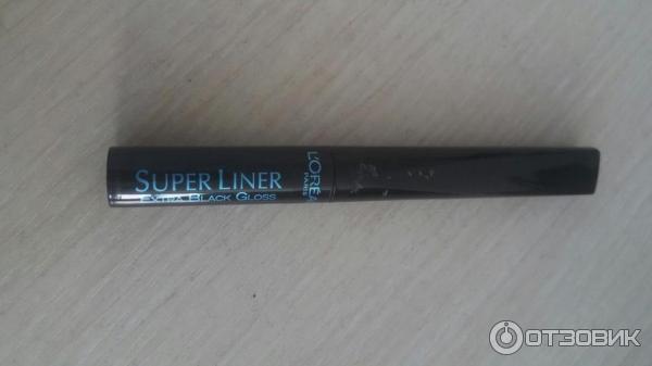 Подводка для глаз L'Oreal Super Liner Угольный блеск (Carbon gloss) фото