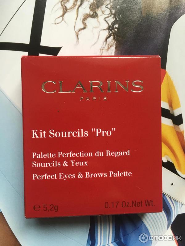 Палетка для бровей Clarins Kit Sourcils Palette Pro фото