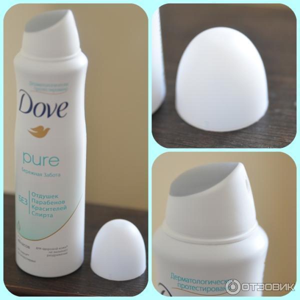 Дезодорант-антиперспирант Dove Pure Бережная забота фото