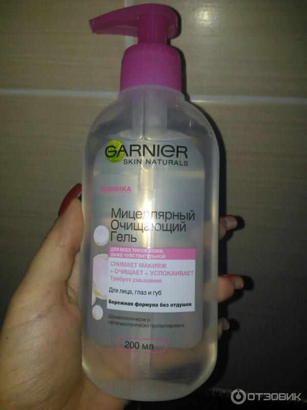 Мицеллярный очищающий гель от компании Garnier Skin Naturals фото