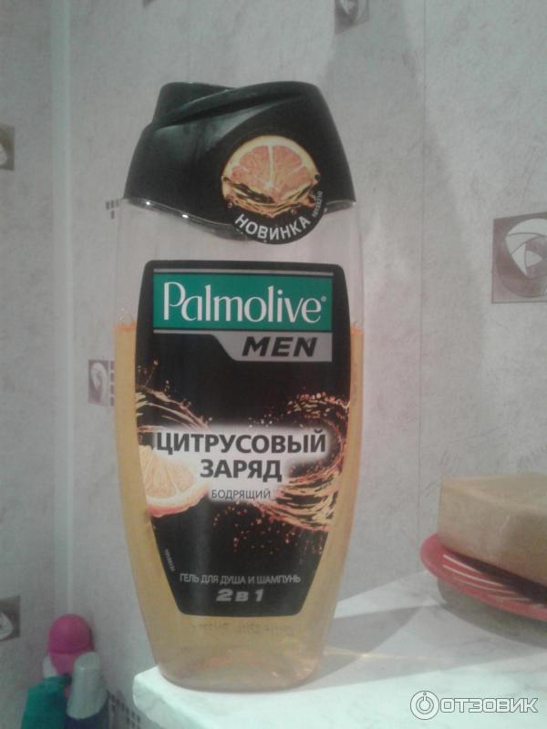 Гель для душа и шампунь для мужчин Palmolive Цитрусовый заряд фото