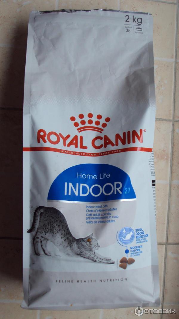 Сухой корм Royal Canin Indoor 27 для кошек живущих в помещении фото