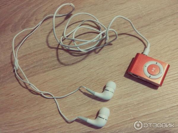 MP3-плеер TinyDeal Rectangular Shaped Clip MP3 Player+ TF Slot Orange фото