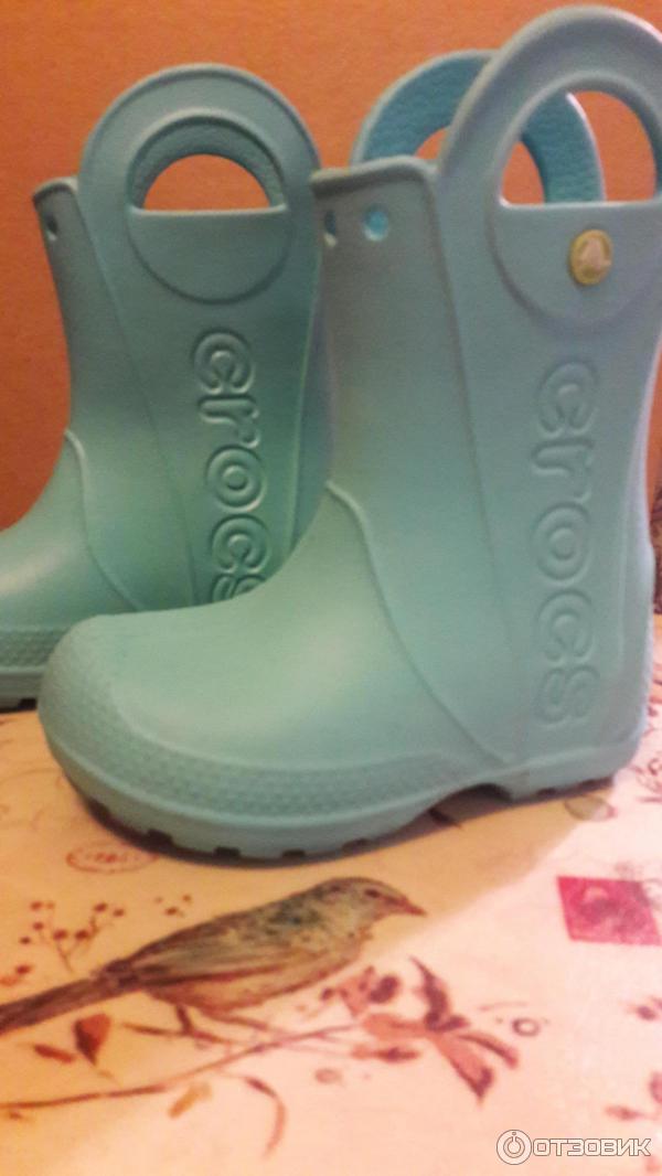 Детские сапоги Crocs Kids Handle It Rain Boot фото