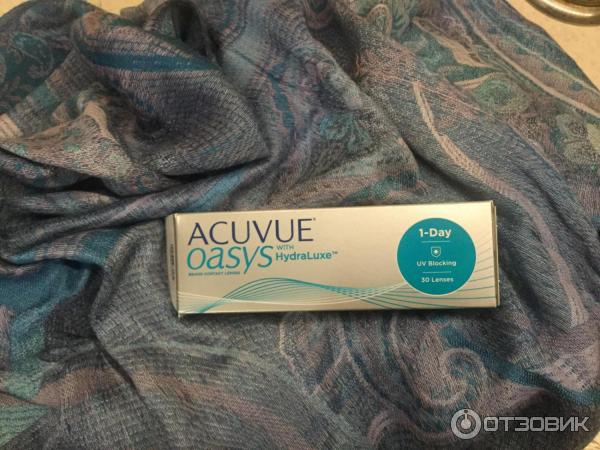 Контактные линзы Acuvue Oasys Hydraluxe фото