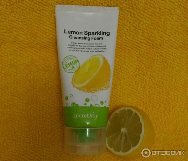 Пенка для умывания Secret Key с экстрактом лимона Lemon Sparkling Cleansing Foam фото