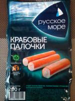 Крабовые палочки "Русское море" фото