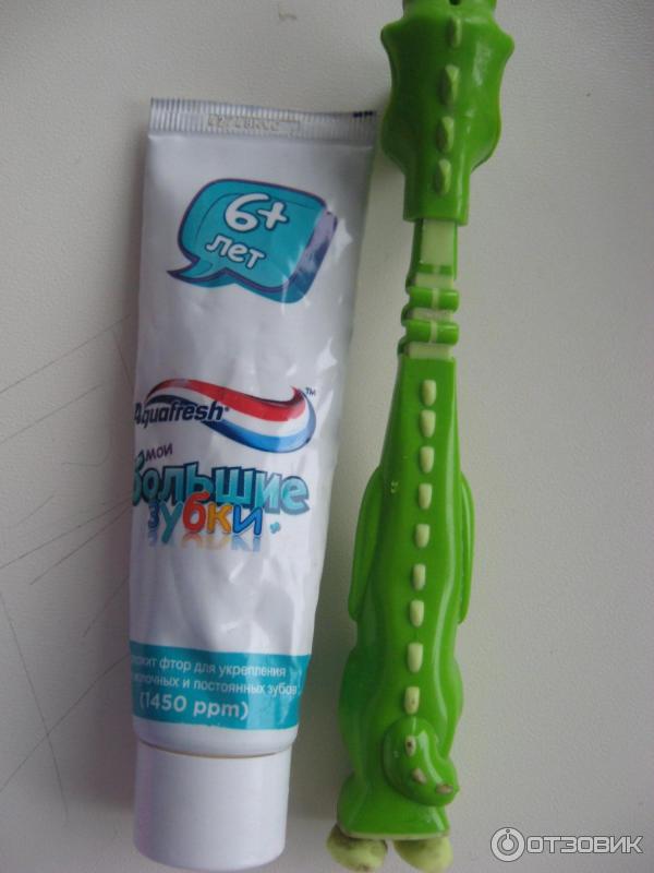 Зубная щетка детская Aquafresh Kids фото