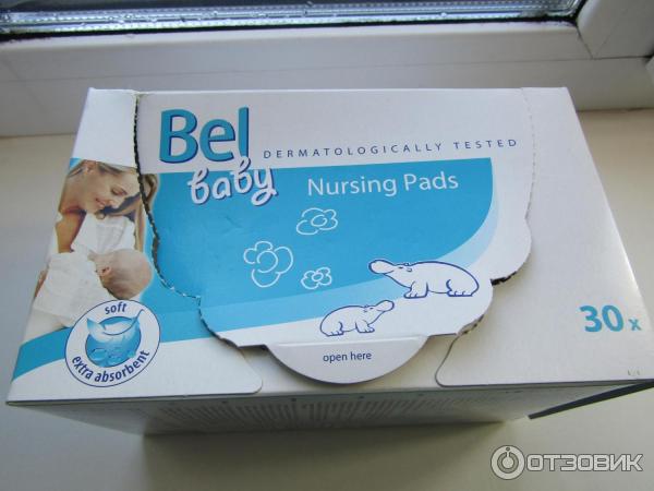 Вкладыши в бюстгальтер для кормящей мамы Bel Baby Nursing Pads