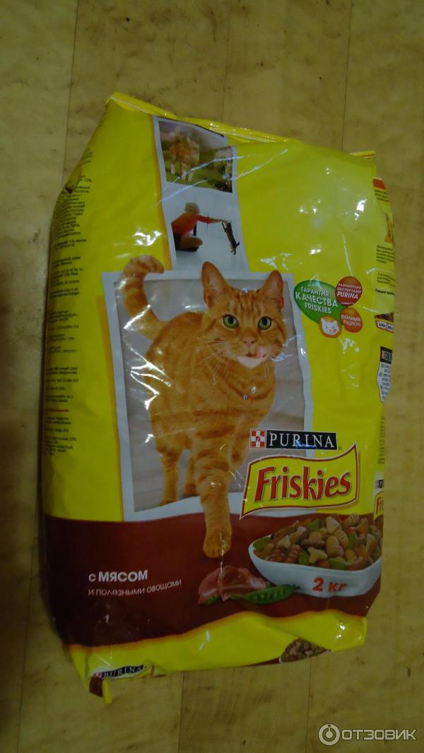 Сухой корм для кошек Purina Friskies фото