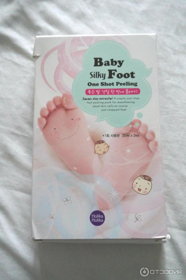 Пилинг для ног Holika Holika Baby Silky Foot One Shot Peeling фото