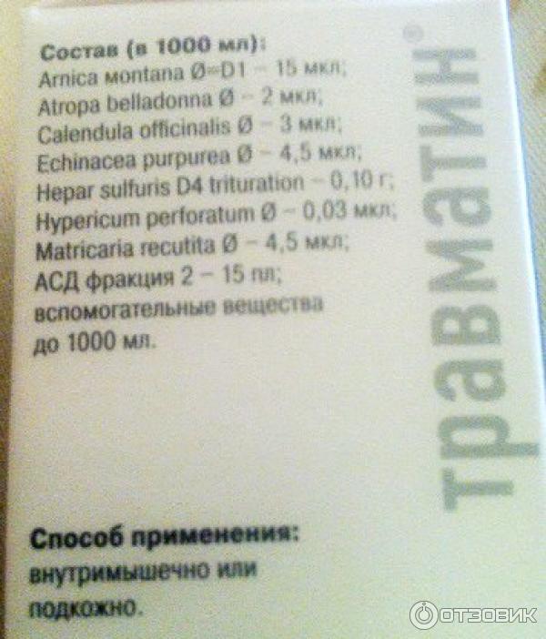Отзыв о Раствор для инъекций Травматин для животных | Хороший препарат ...