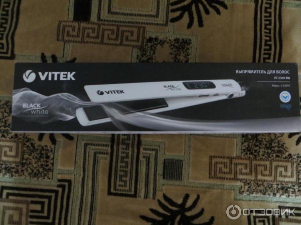 Выпрямитель для волос Vitek VT-2309 BW фото