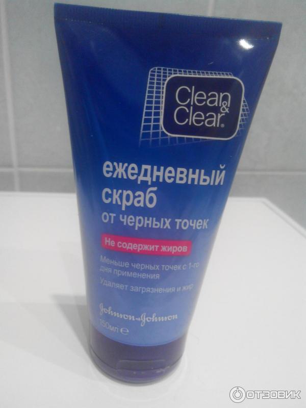 Ежедневный скраб Clean & Clear от черных точек фото