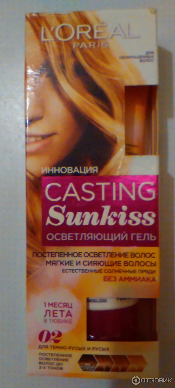 Гель-краска для волос L'Oreal Casting SunKiss фото