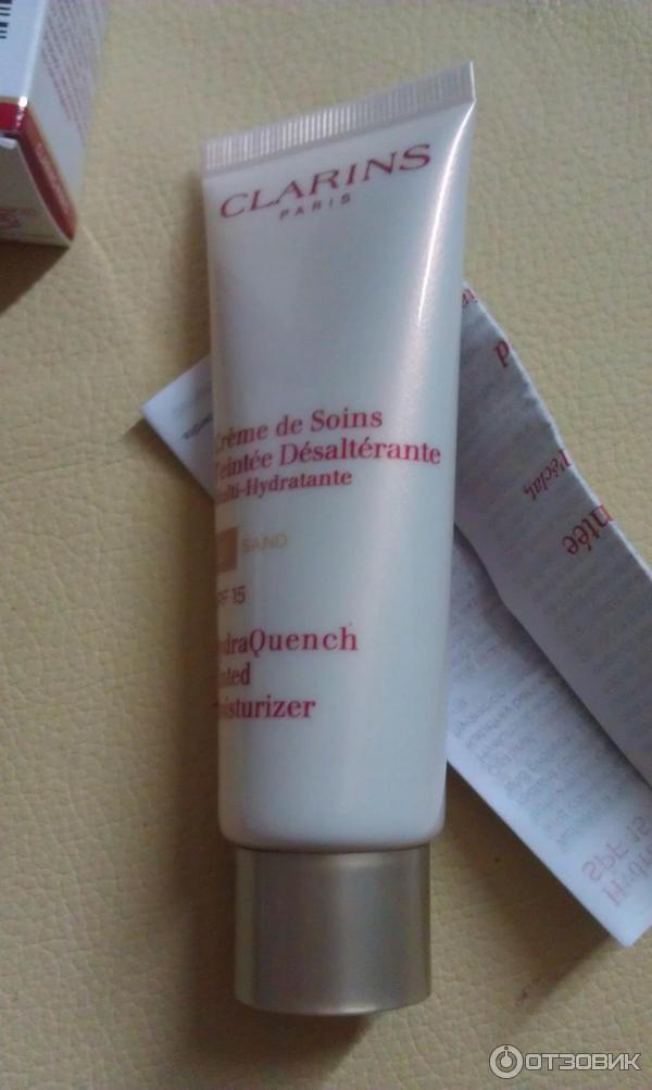 Увлажняющий тонирующий крем Clarins Hydra Quench Tinted Moisturizer SPF 15 фото