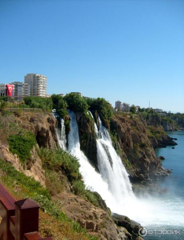 Водопад Нижний Дюден (Турция, Анталия) фото