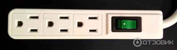 GoGreen Power 3-Outlet Power Strip